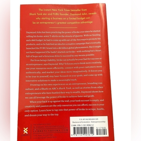 The Power of Broke by Daymond John from Shark Tank • Used - Picture 3 of 5